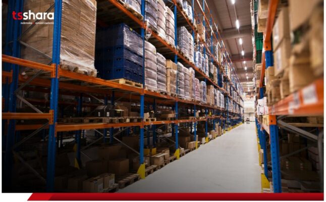 corredor de uma empresa