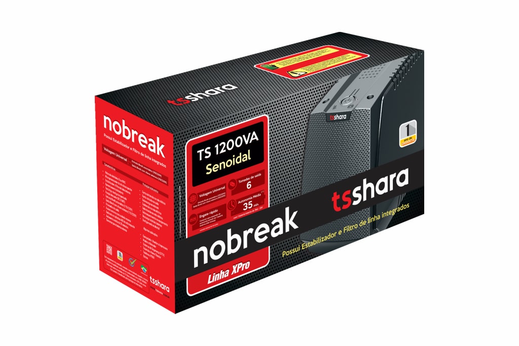 a embalagem do nobreak