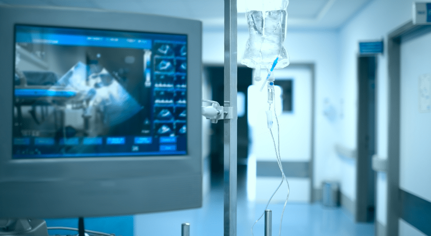 um equipamento hospitalar