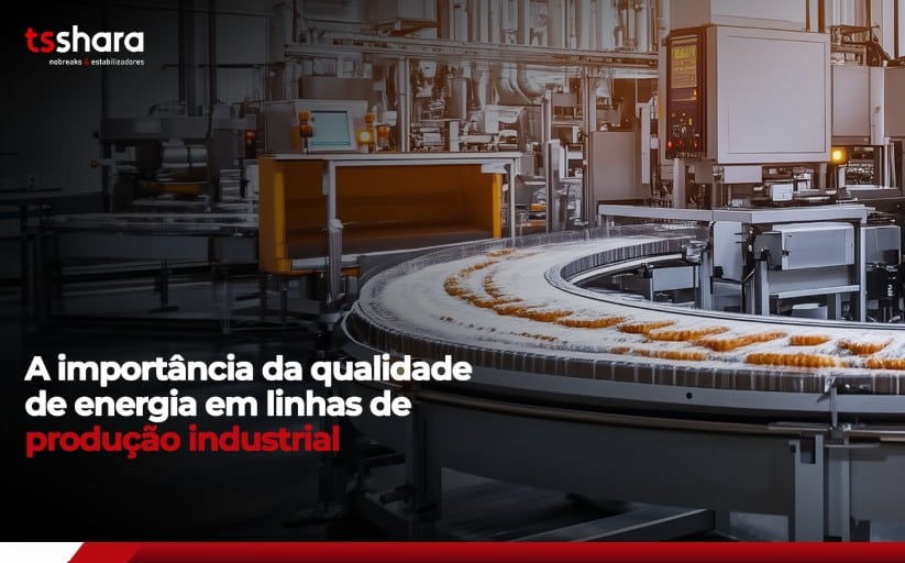 linha de produção industrial