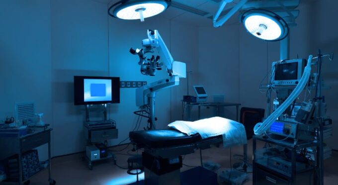 uma imagem de equipamentos hospitalares