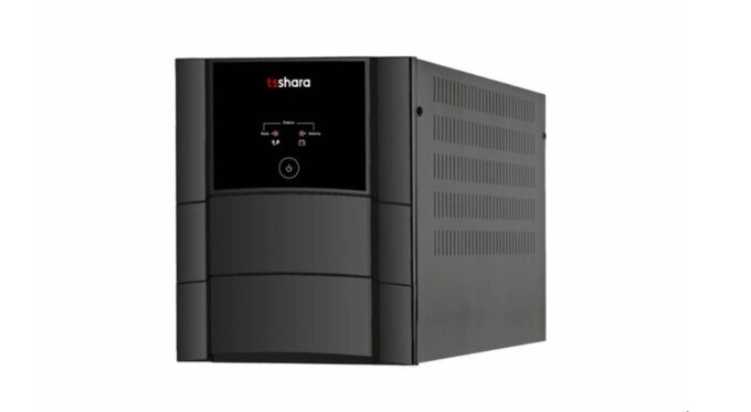 Nobreak preto da TS Shara.