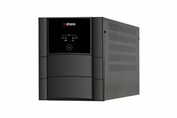 Nobreak Tsshara preto para proteção de equipamentos eletrônicos