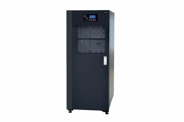 Nobreak torre de alta potência da TS Shara com display digital superior.