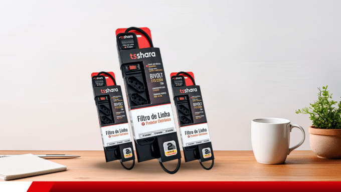 Filtros de linha TS Shara em diferentes tamanhos